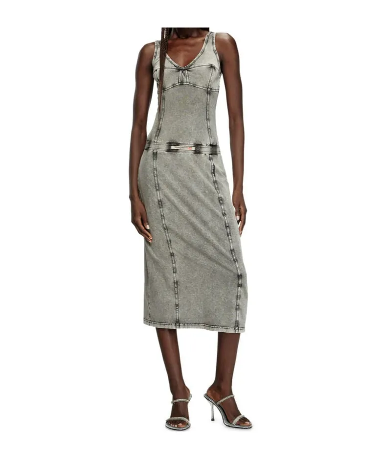 D-Inny Sleeveless Midi Dress
