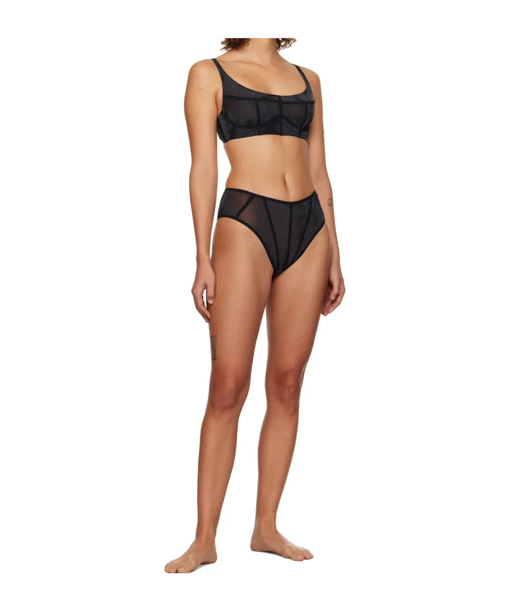 Savage X Fenty Edition C-Mesh-High-Waist Briefs