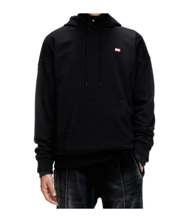 S-Rob Logo Printed Drawstring Hoodie