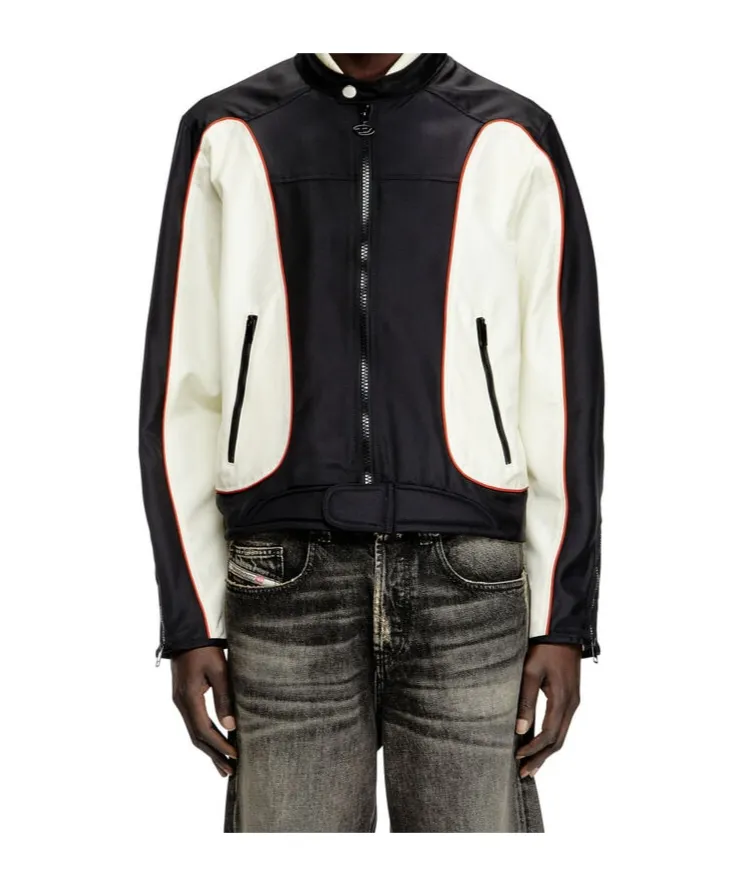 J-Blink-A Piping Biker Jacket