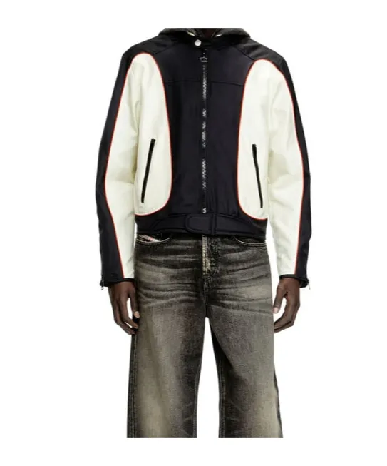 J-Blink-A Piping Biker Jacket