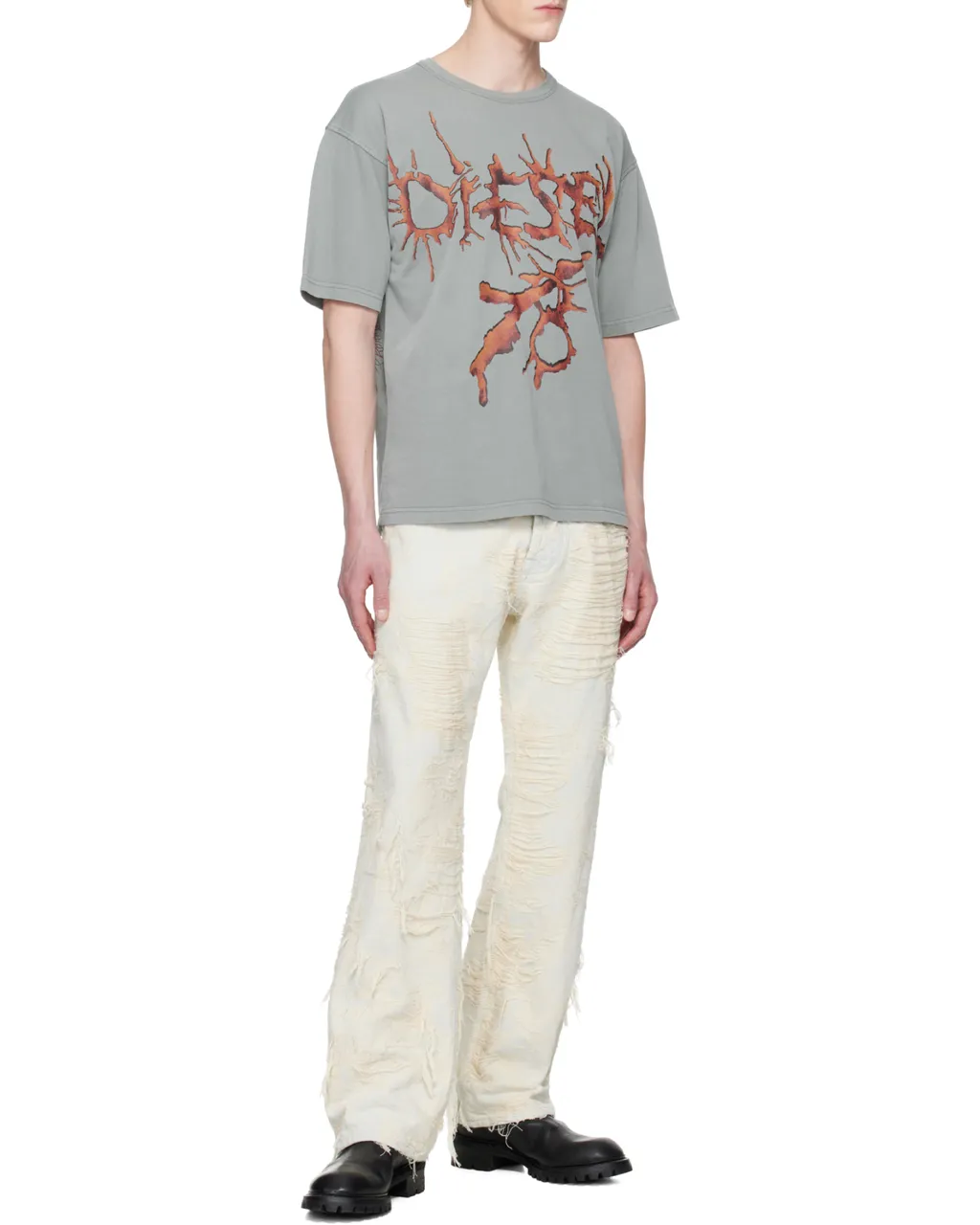 1980 D-Eeper Relaxed Distressed Jeans