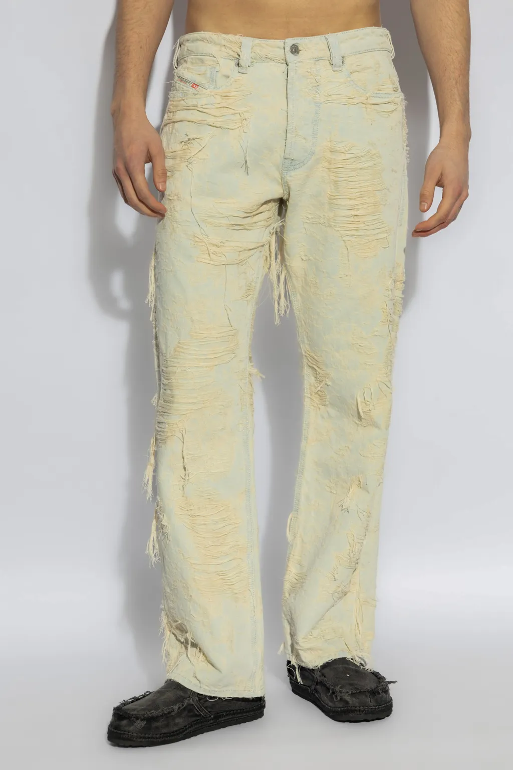 1980 D-Eeper Relaxed Distressed Jeans