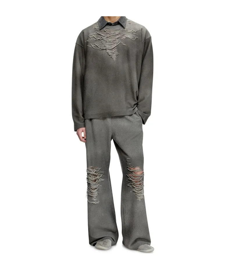 P-Percy Distressed Track Pants