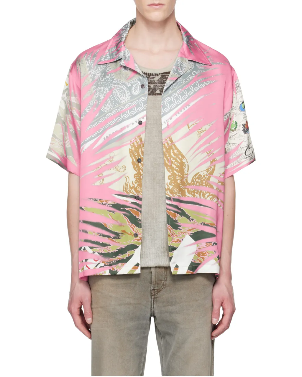Printed Short-Sleeved Shirt