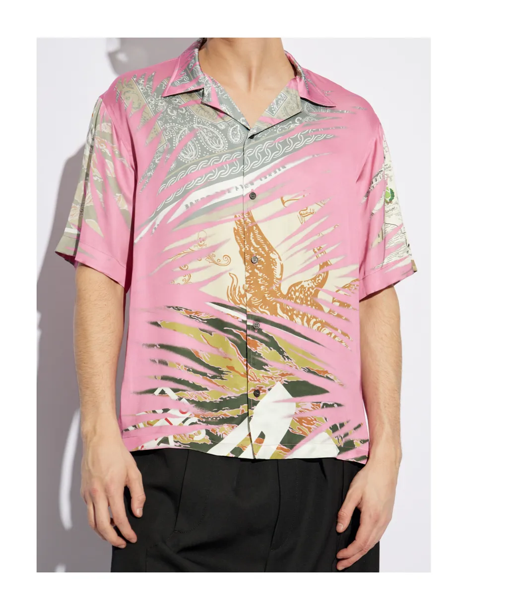 Printed Short-Sleeved Shirt