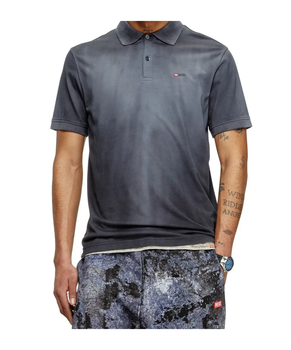 T-Rejust-R3 Logo Embroidery Jersey Polo Shirt
