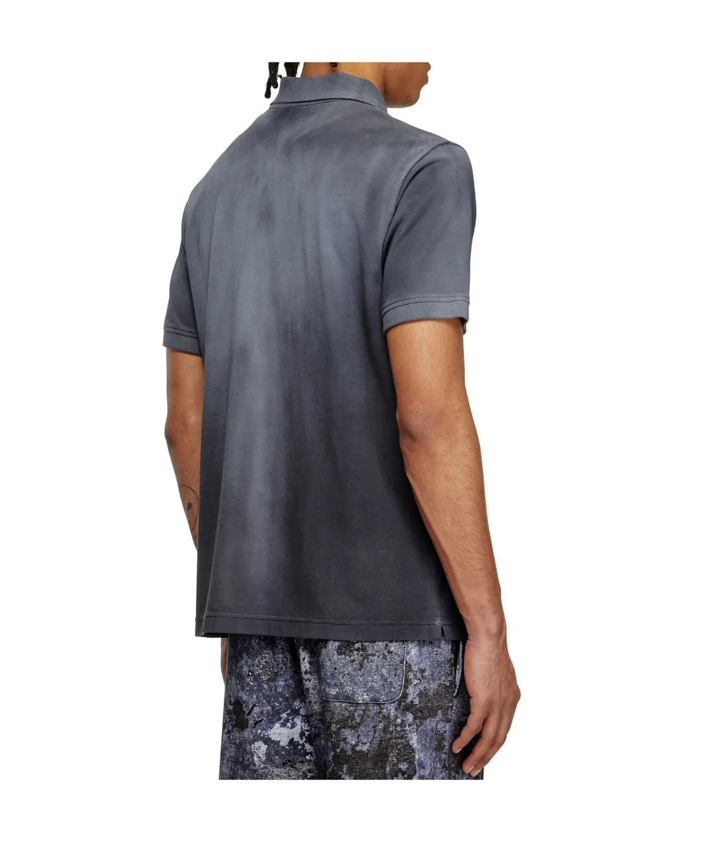 T-Rejust-R3 Logo Embroidery Jersey Polo Shirt