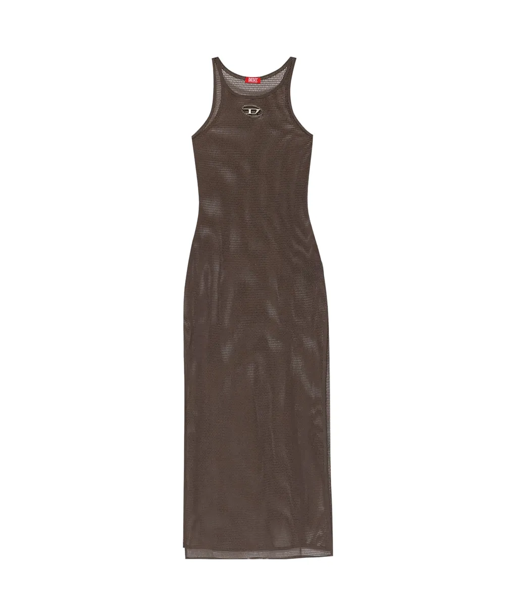 Jennifer-Utlt Mesh Sleeveless Dress