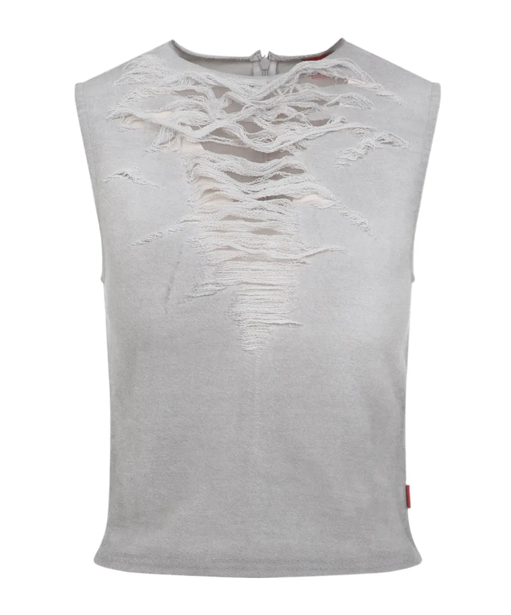 Distressed Tank Top