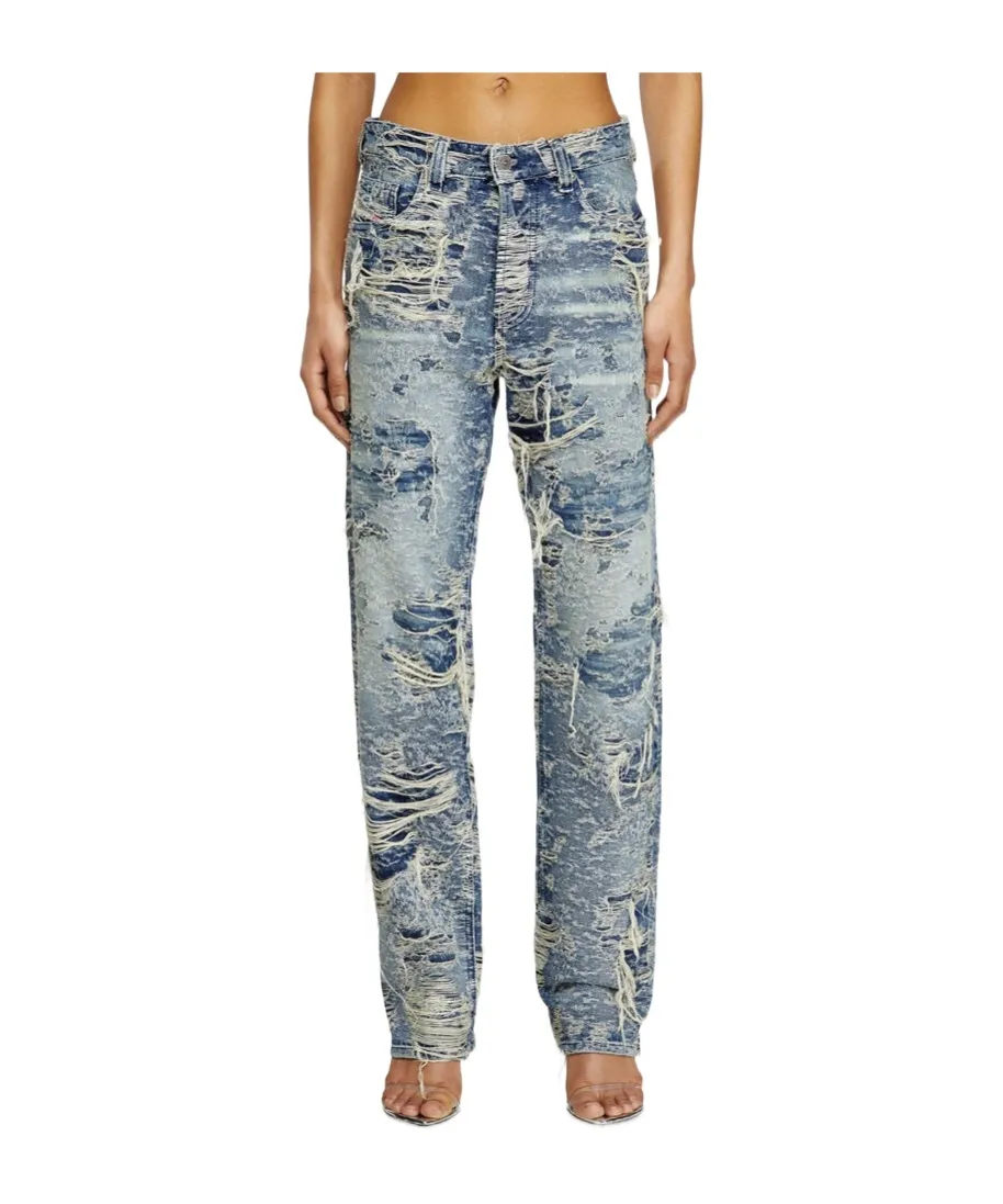 1988 D-Ark Distressed Regular Jeans