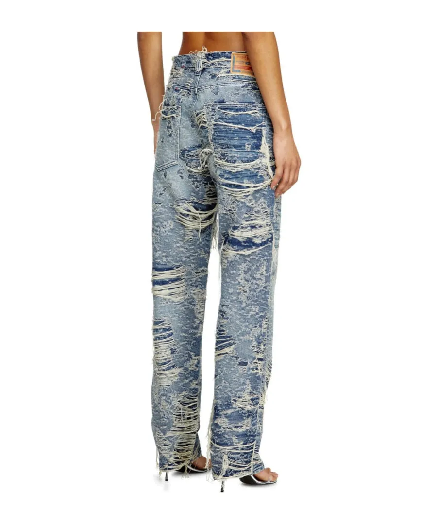 1988 D-Ark Distressed Regular Jeans