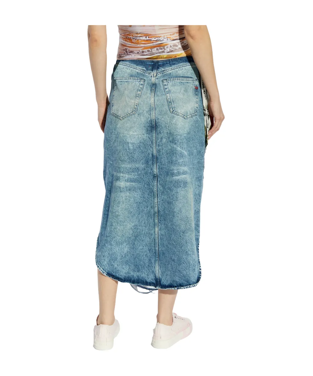 Frayed Skirt
