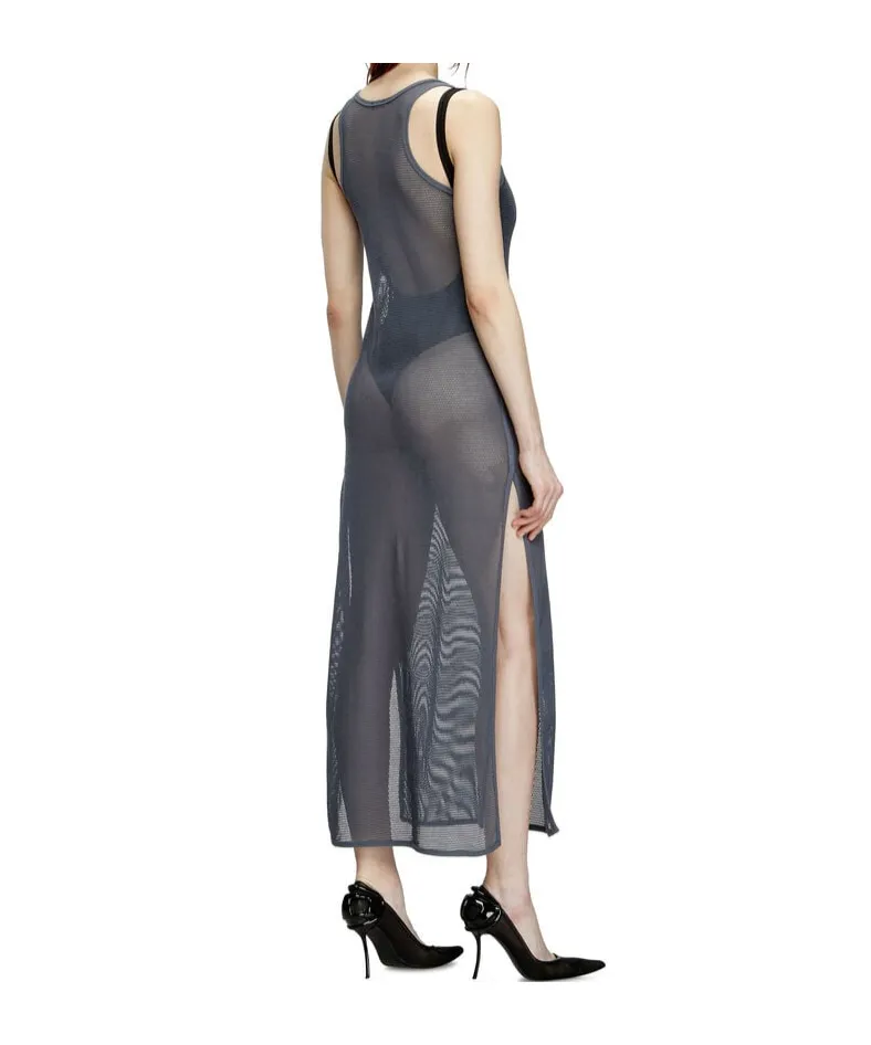 Jennifer-Utlt Mesh Sleeveless Dress