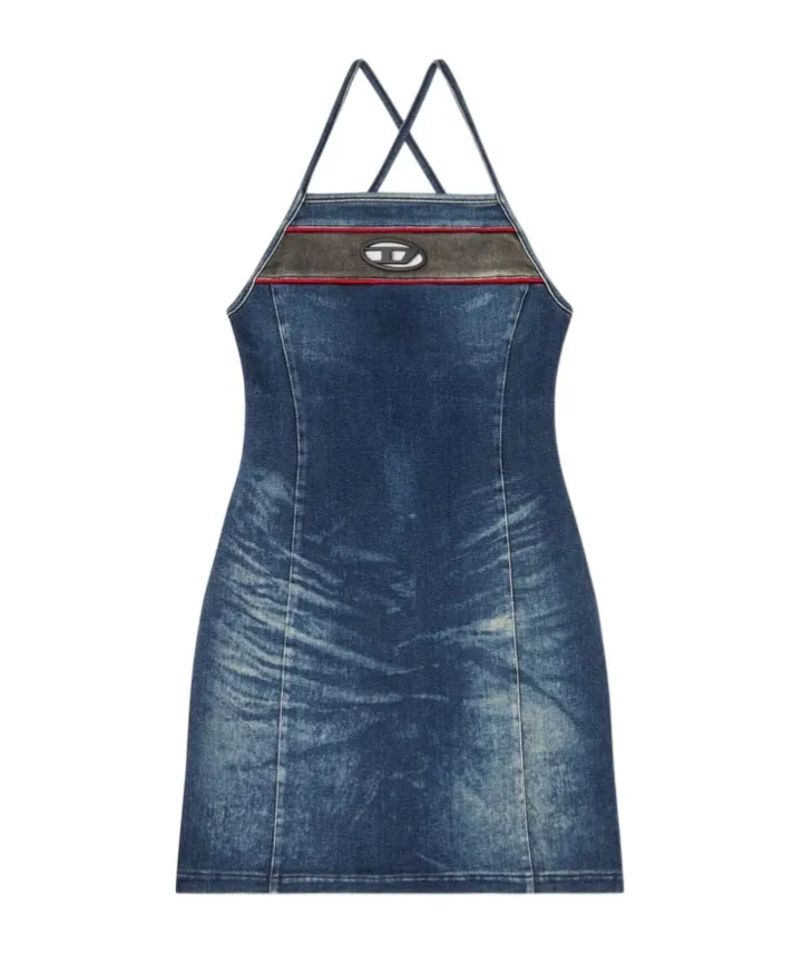 De-Pilu Mini Denim Dress