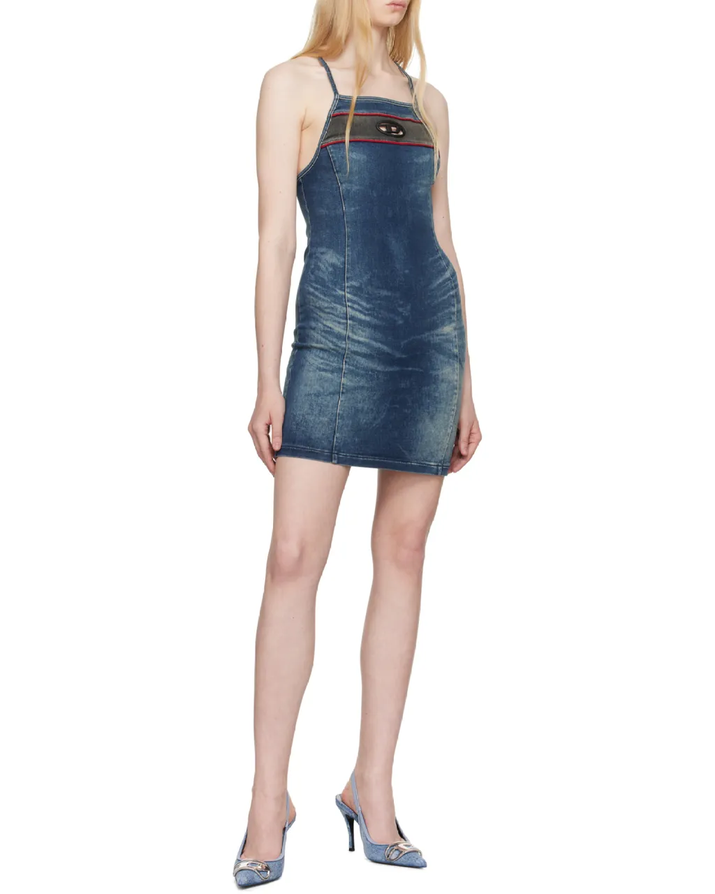 De-Pilu Mini Denim Dress