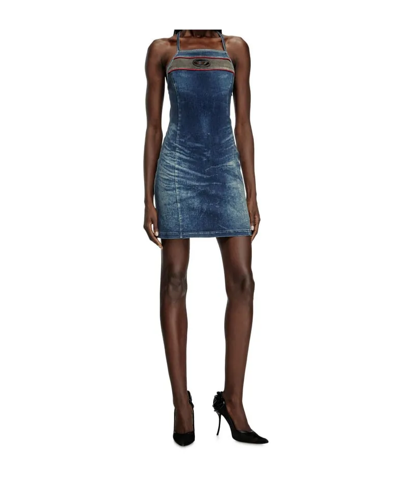 De-Pilu Mini Denim Dress
