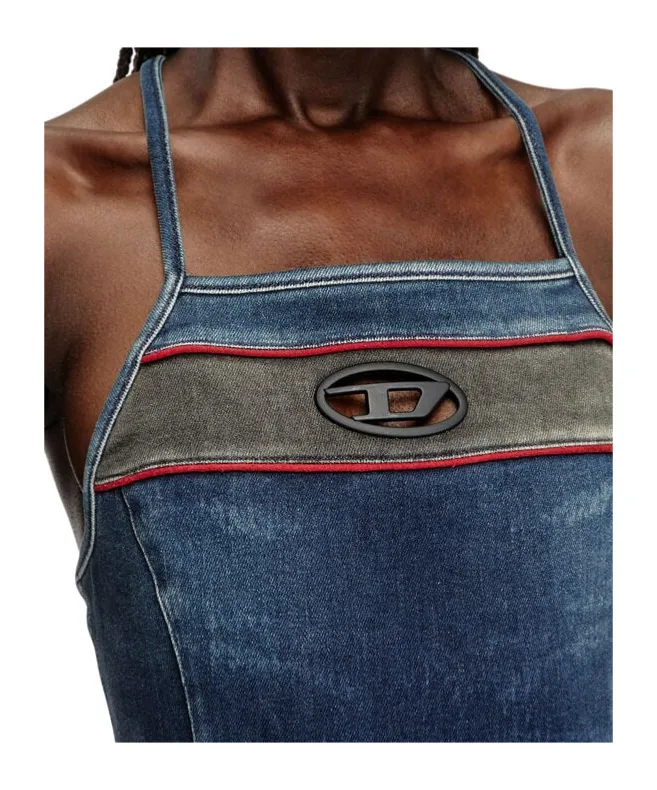 De-Pilu Mini Denim Dress