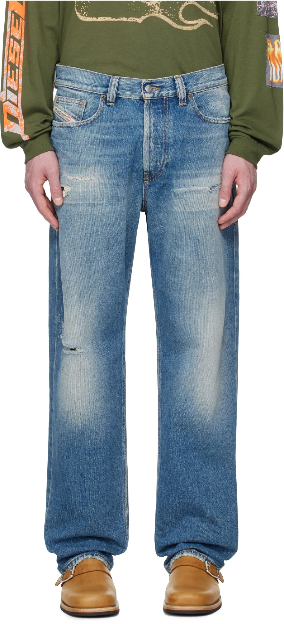 D-Macs Distressed Jeans