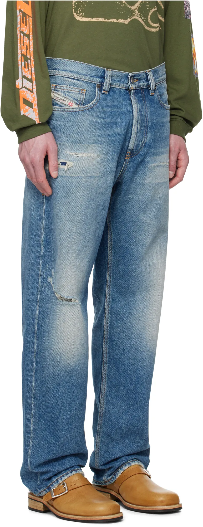 D-Macs Distressed Jeans