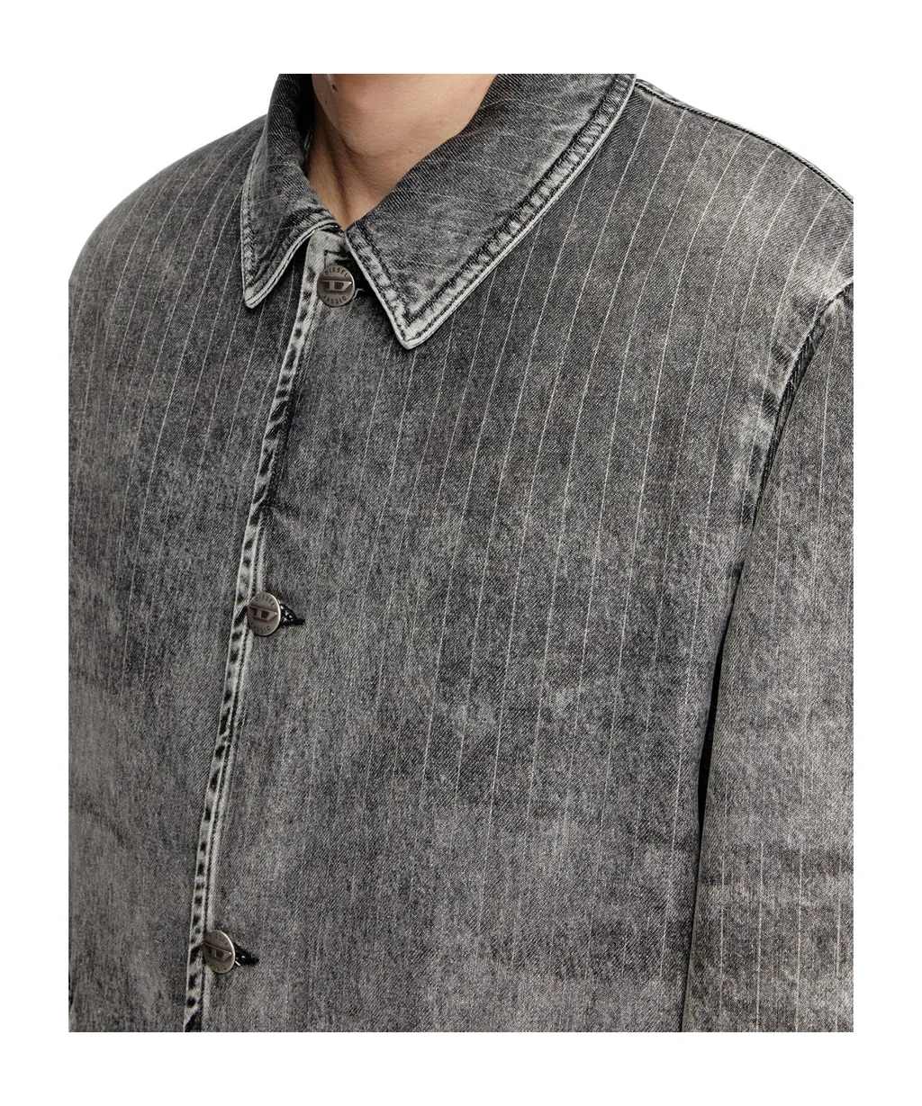 Pinstripe Windbreaker