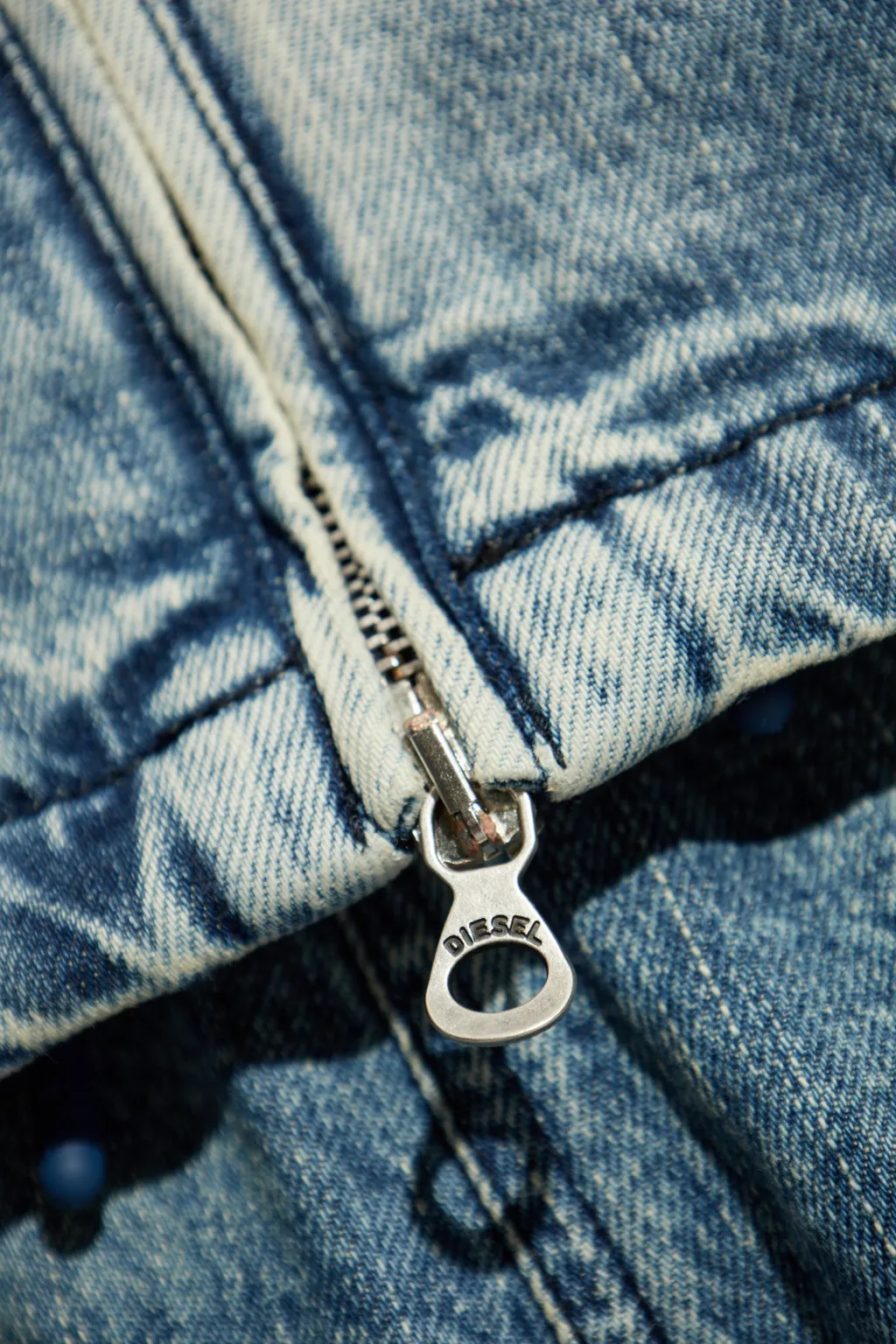 Logo Embroidered Denim Jacket