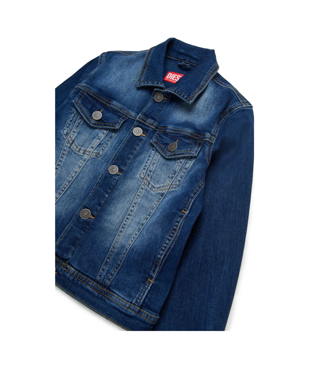 Long-Sleeved Denim Jacket