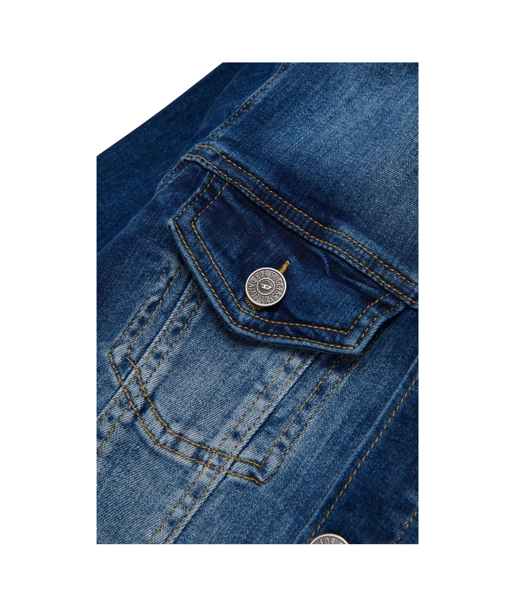 Long-Sleeved Denim Jacket