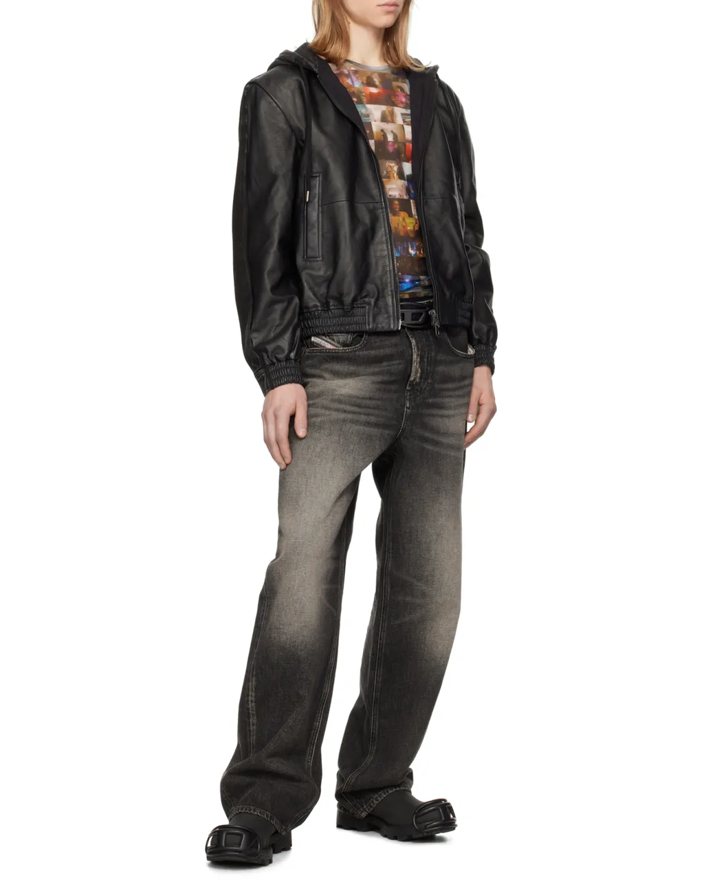 L-Ochs Zip-Up Long-Sleeved Jacket
