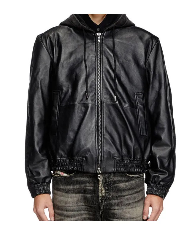 L-Ochs Zip-Up Long-Sleeved Jacket