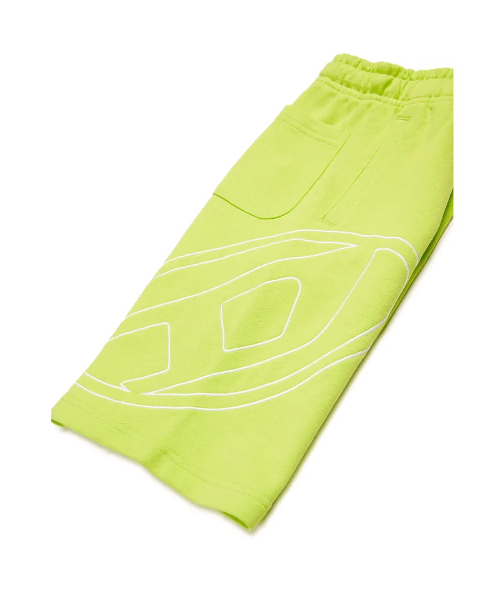 Oval-D Logo Embroidered Drawstring Shorts