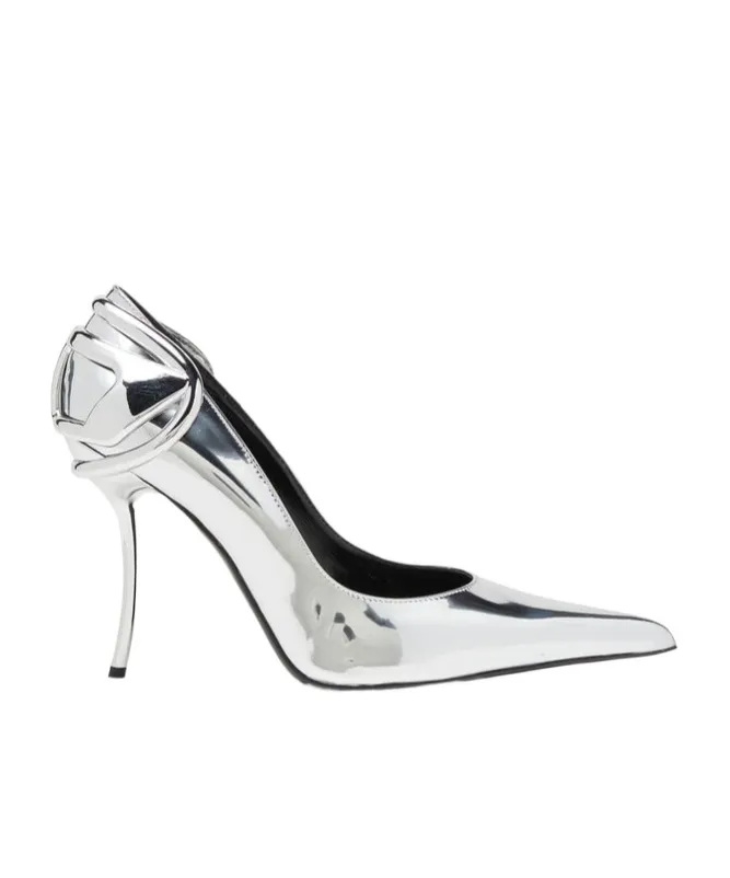 90Mm Pointed Slingback Pumps