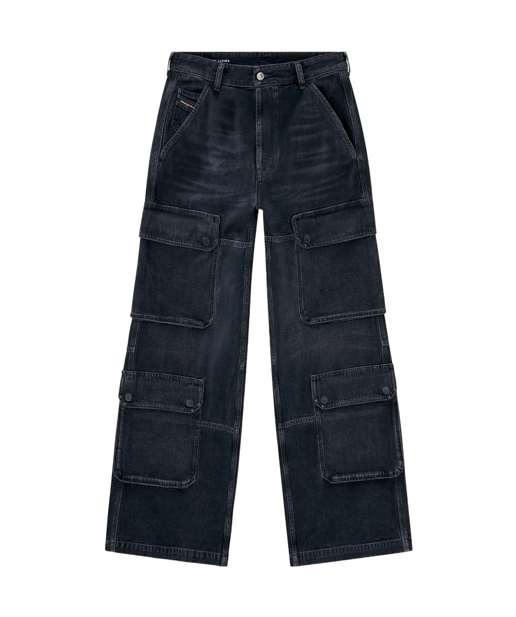 D-Touch-Cargo Relaxed Jeans