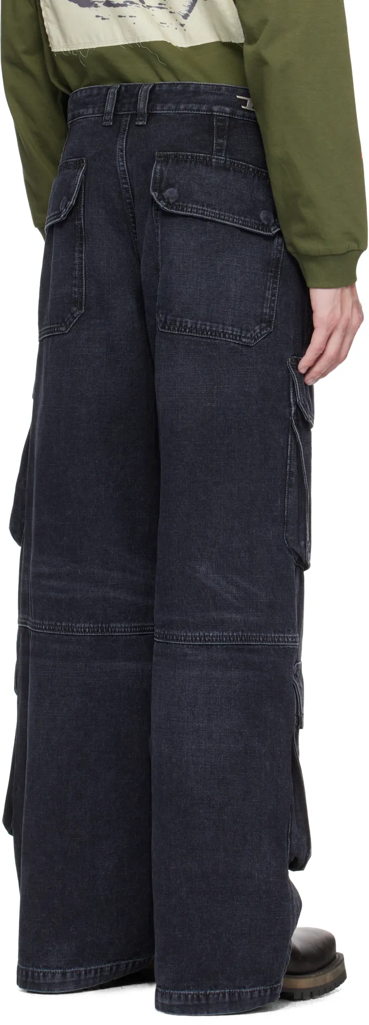D-Touch-Cargo Relaxed Jeans