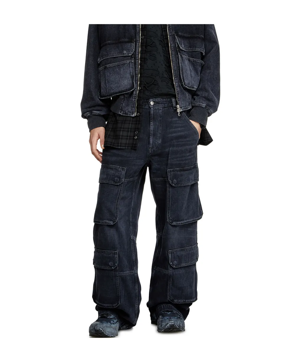 D-Touch-Cargo Relaxed Jeans