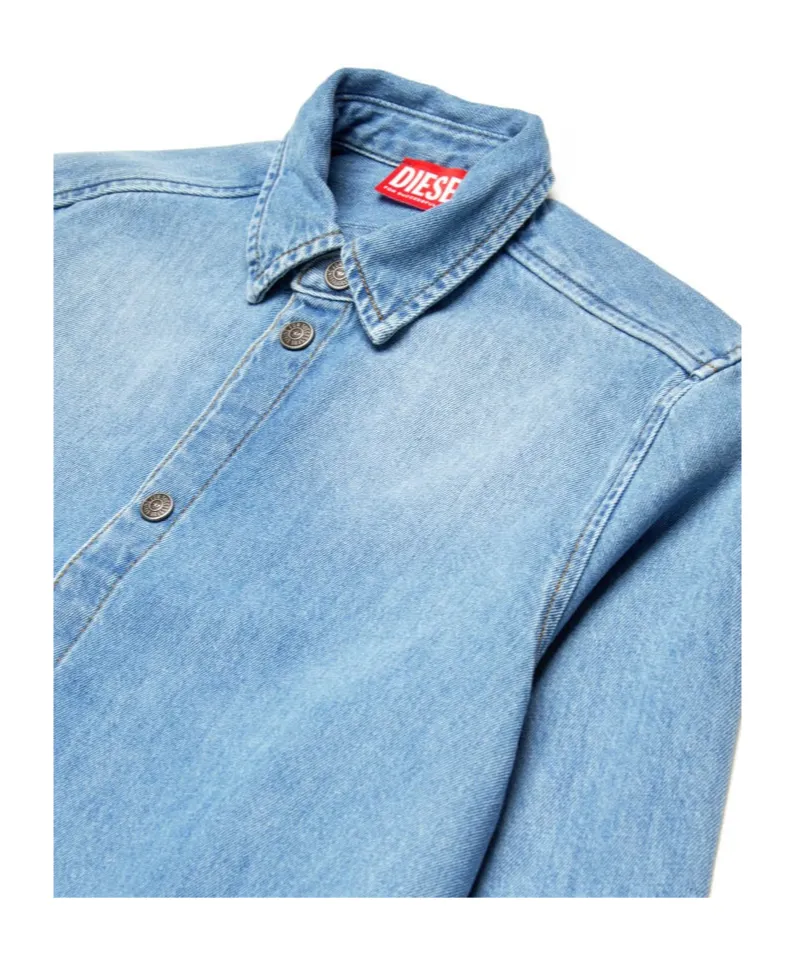 Denim Shirt Dress