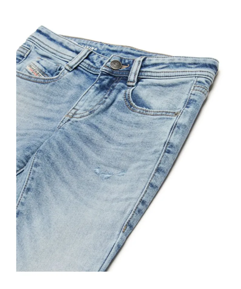 Low-Waisted Bootcut Jeans