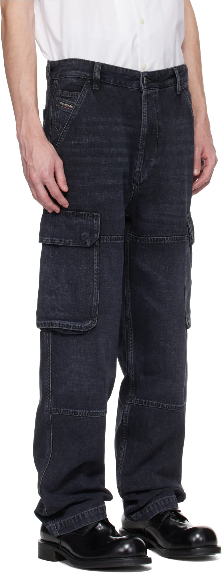 Logo-Plaque Jeans