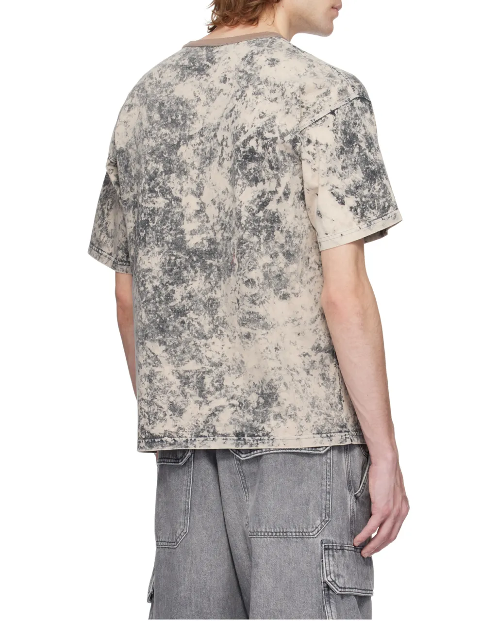 T-Boxt-R9 Logo Printed Crewneck T-Shirt