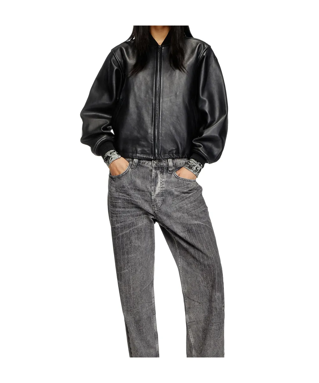 L-Ilyan Zipped Bomber Jacket