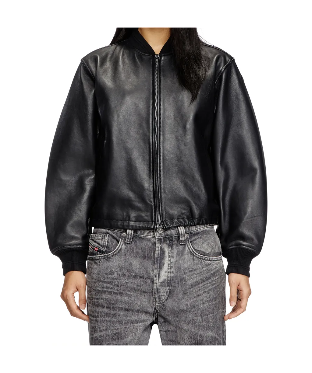 L-Ilyan Zipped Bomber Jacket