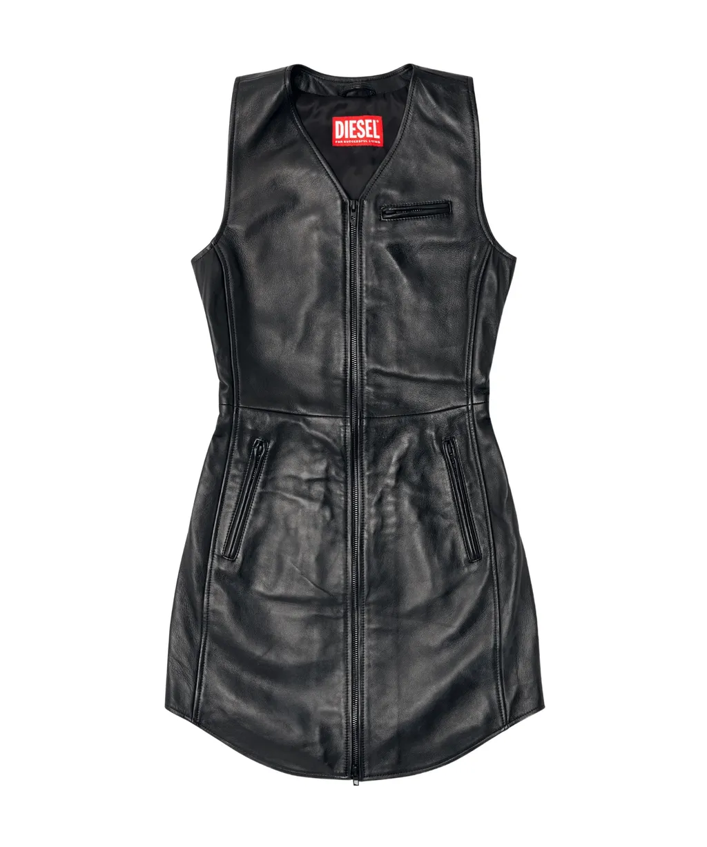 L-Ilith Zipped Mini Dress