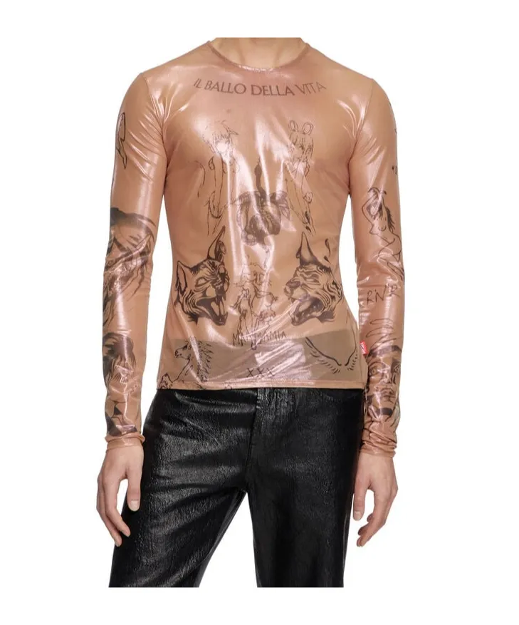 X Damiano David T-Claude-Dd Top