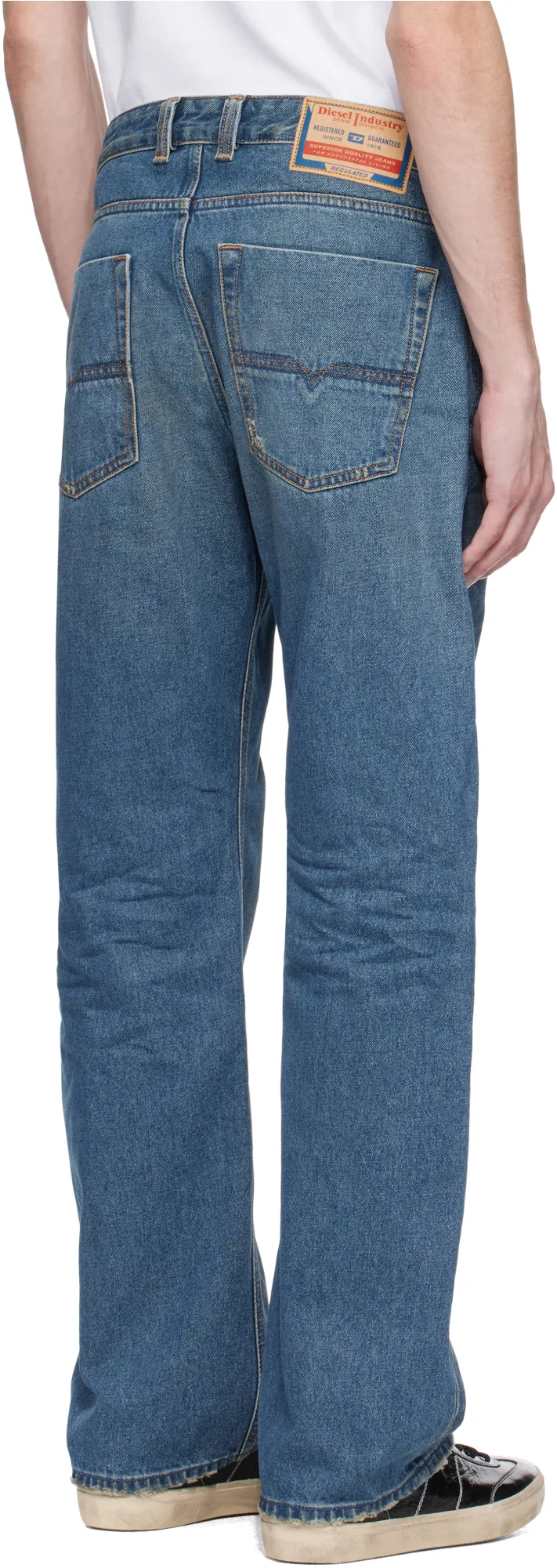 1980 D-Eeper Relaxed Distressed Jeans