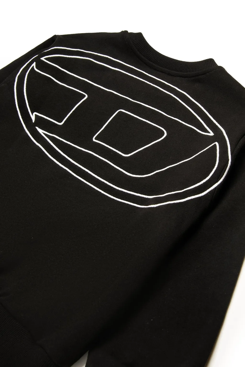 Kids Oval-D Logo Embroidered Oversized Sweatshirt