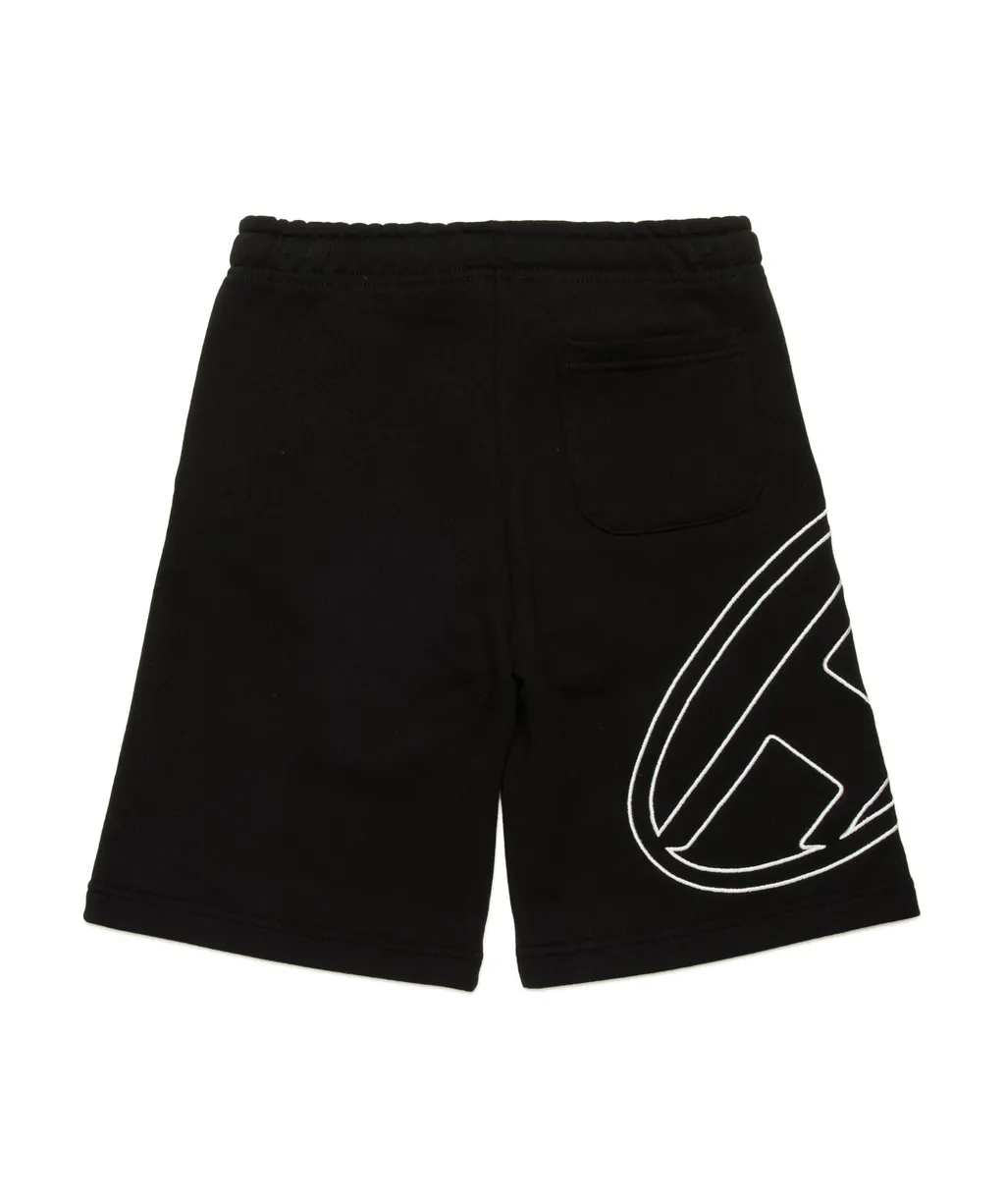 Oval-D Logo Embroidered Drawstring Shorts