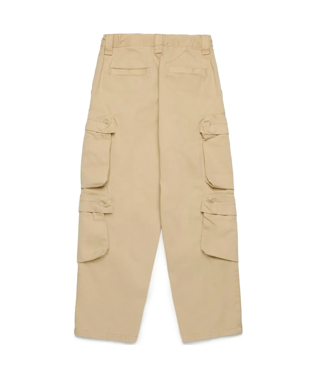 Oval-D Logo Embroidered Cargo Pants