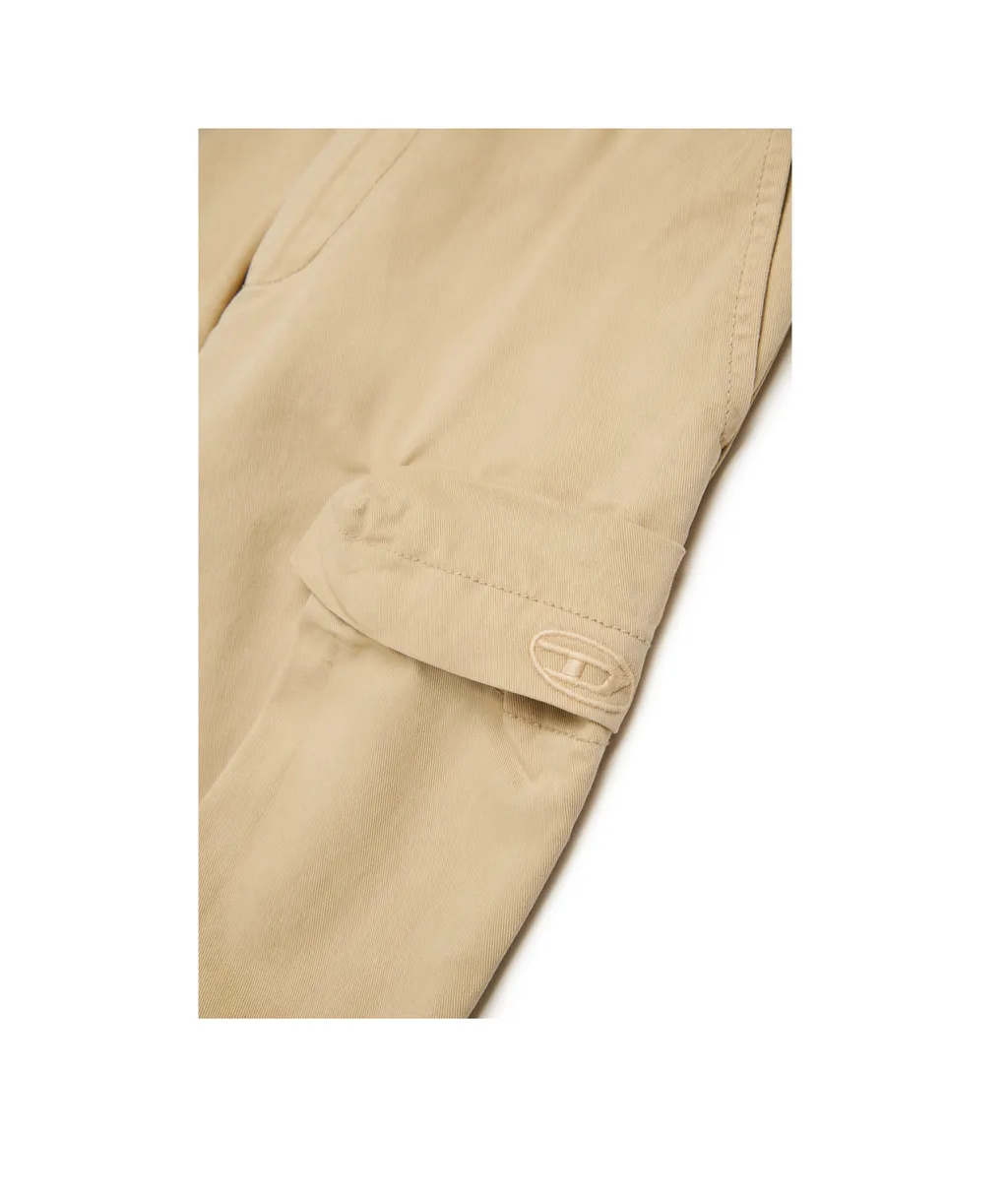 Oval-D Logo Embroidered Cargo Pants