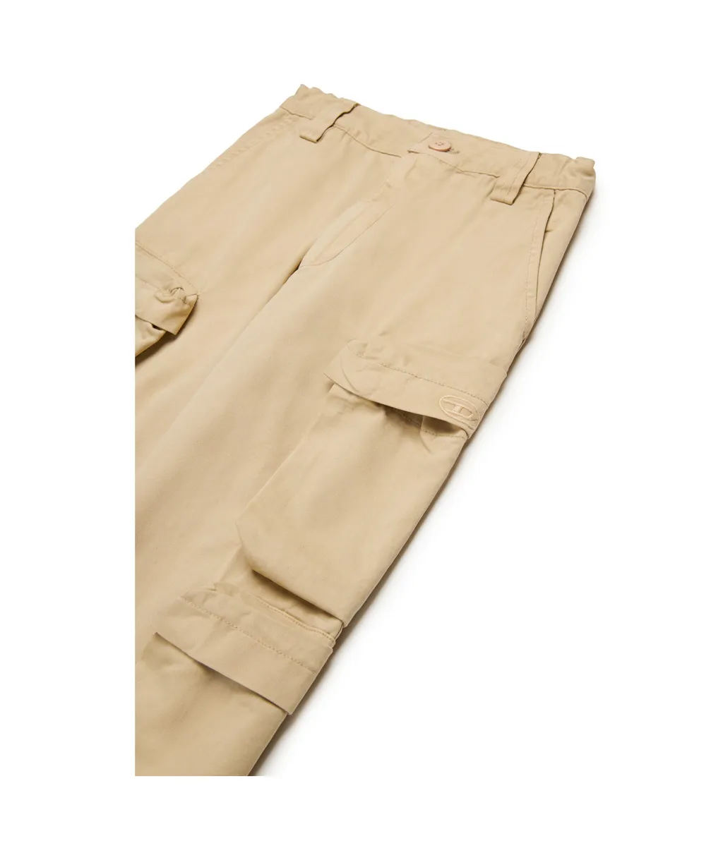 Oval-D Logo Embroidered Cargo Pants