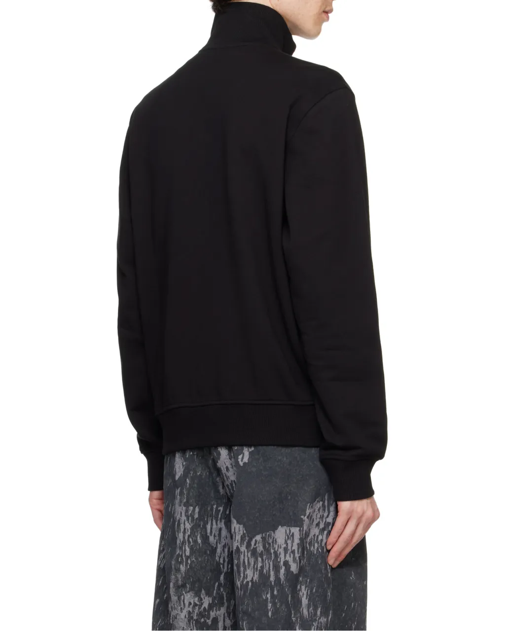 S-Ginni Logo Patch Zipped Hoodie